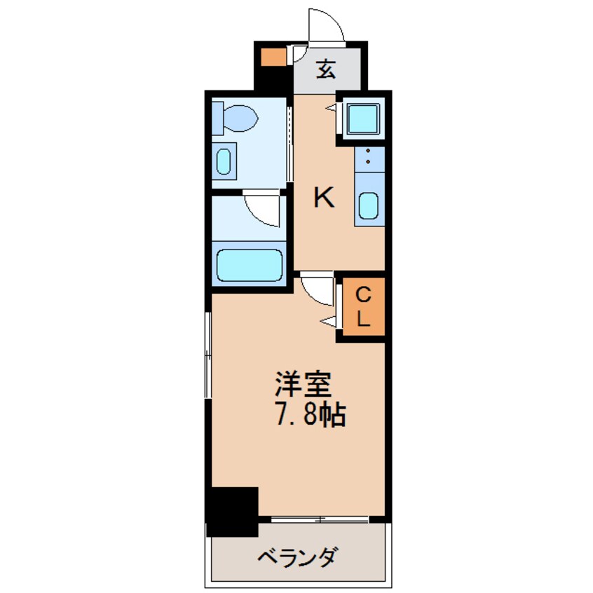 間取図 レジディア丸の内