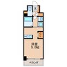 レジディア丸の内 1Rの間取り