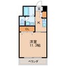 名鉄瀬戸線/東大手駅 徒歩4分 2階 築44年 1Kの間取り