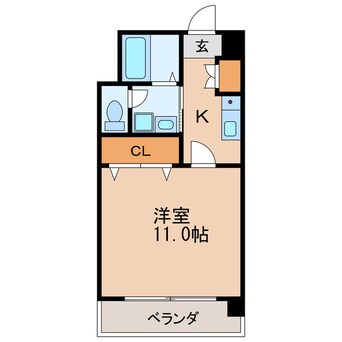 間取図 ハイツ東大手