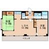 名古屋市営地下鉄東山線/伏見駅 徒歩5分 11階 築35年 2LDKの間取り