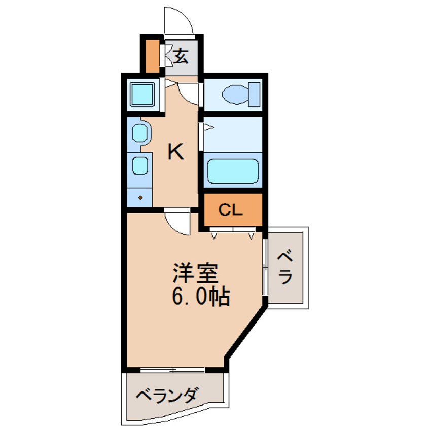 間取図 プレサンス名古屋城前