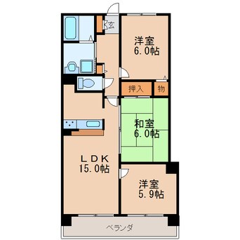 間取図 リュミエール泉