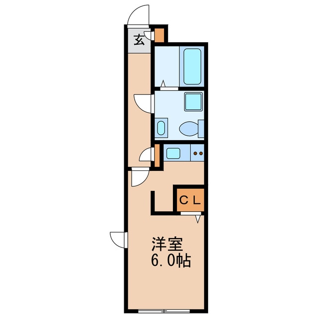間取り図 名鉄瀬戸線/清水駅 徒歩7分 2階 築17年