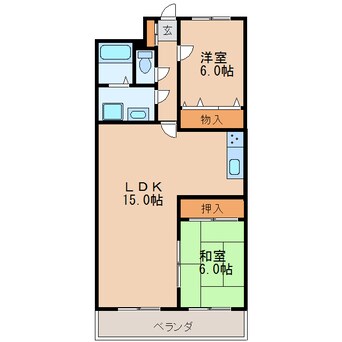 間取図 メゾンドール上泉