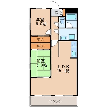 間取図 メゾンドール上泉