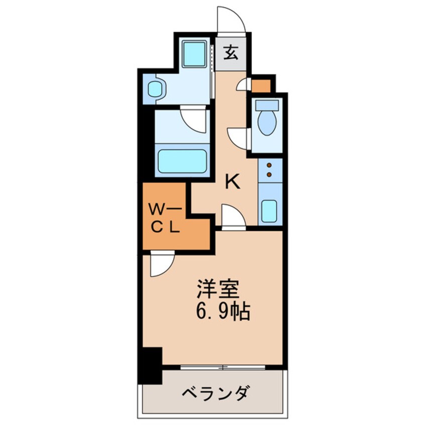 間取図 シーズンフラッツ矢場