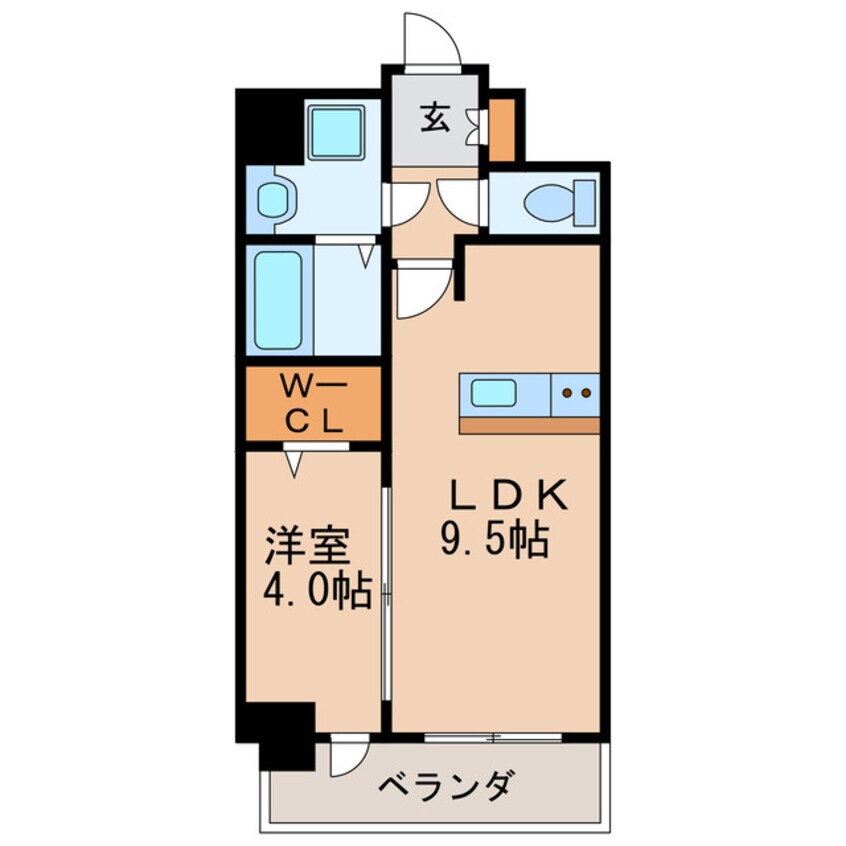 間取図 プレサンス新栄ユリシス