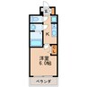 名古屋市営地下鉄東山線/千種駅 徒歩5分 8階 築浅 1Kの間取り