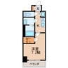 名古屋市営地下鉄東山線/新栄町駅 徒歩8分 2階 築浅 1Kの間取り