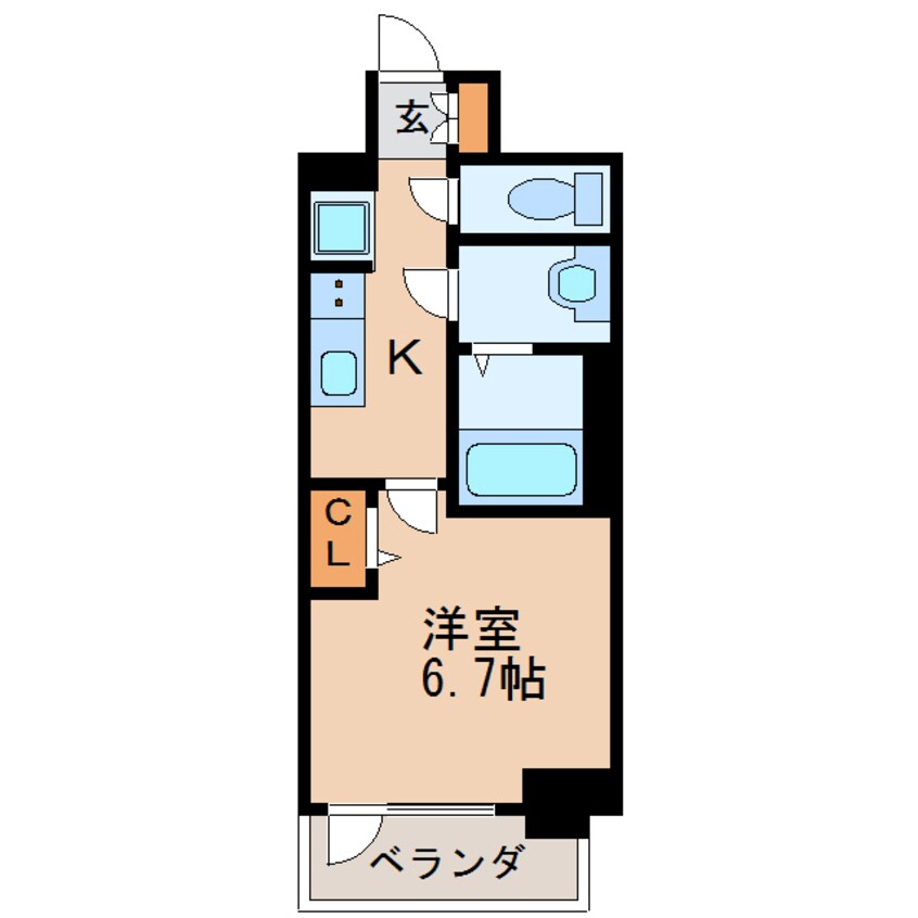 間取図 プレサンス新栄アーバンフロー