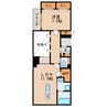名古屋市営地下鉄名城線/久屋大通駅 徒歩4分 7階 築浅 1LDKの間取り