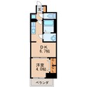 プレサンスTHE高岳の間取図