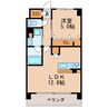 名古屋市営地下鉄名城線/矢場町駅 徒歩6分 5階 築浅 1LDKの間取り