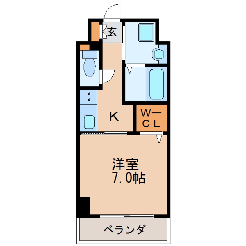 間取図 プレイズシード車道