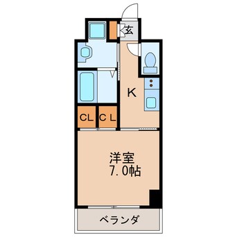 間取図 プレイズシード車道