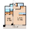 名古屋市営地下鉄桜通線/丸の内駅 徒歩2分 11階 築浅 1LDKの間取り