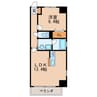 名鉄瀬戸線/東大手駅 徒歩4分 7階 築浅 1LDKの間取り