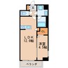 名古屋市営地下鉄桜通線/丸の内駅 徒歩3分 3階 築浅 1LDKの間取り