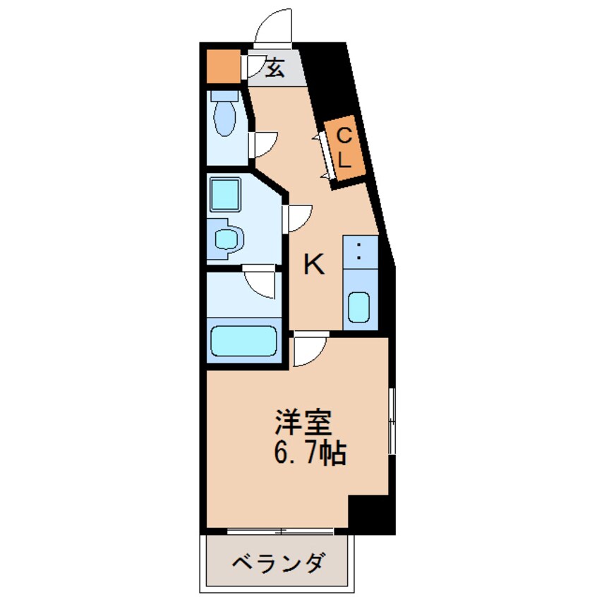 間取図 DOPE新栄