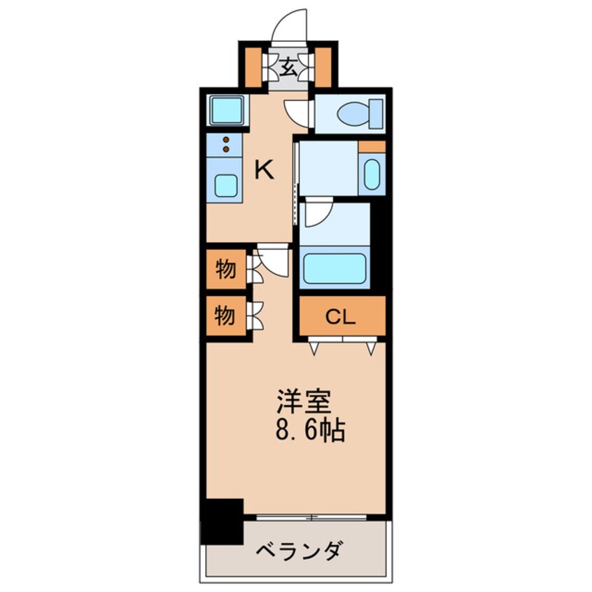 間取図 TENAS丸の内