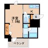 GRAND ESPOIR 東桜 1Kの間取り