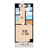 名古屋市営地下鉄桜通線/高岳駅 徒歩4分 6階 築26年 1Kの間取り