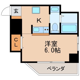 間取図 第6加藤ビル