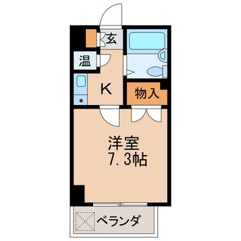 間取図 名古屋市営地下鉄東山線/新栄町駅 徒歩11分 3階 築34年