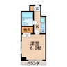 新栄ロイヤルハイツ 1Kの間取り