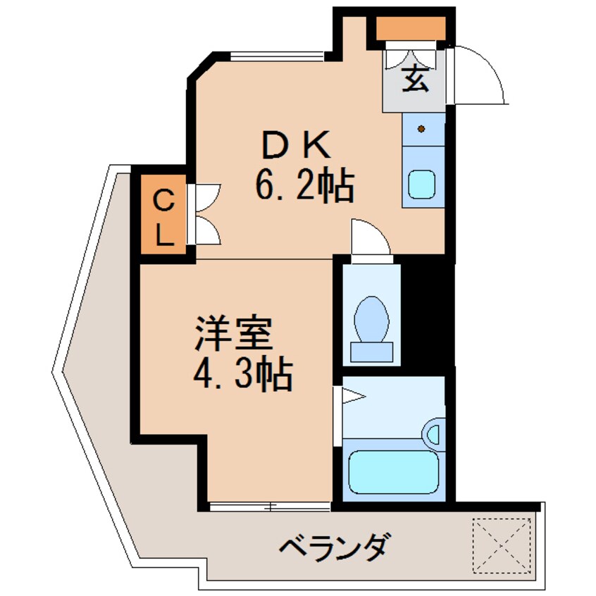 間取図 第三貞和ビル