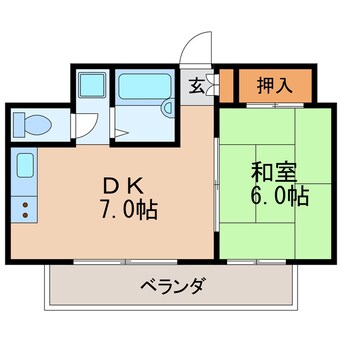 間取図 第三貞和ビル