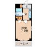 名古屋市営地下鉄桜通線/高岳駅 徒歩7分 2階 築34年 1Kの間取り