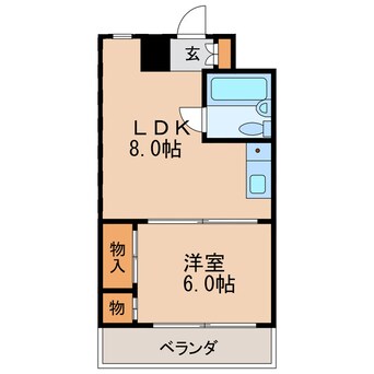 間取図 ラ・クール泉