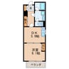 名古屋市営地下鉄名城線/矢場町駅 徒歩5分 4階 築29年 1DKの間取り