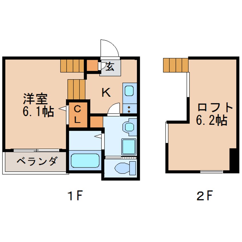 間取図 charme saule