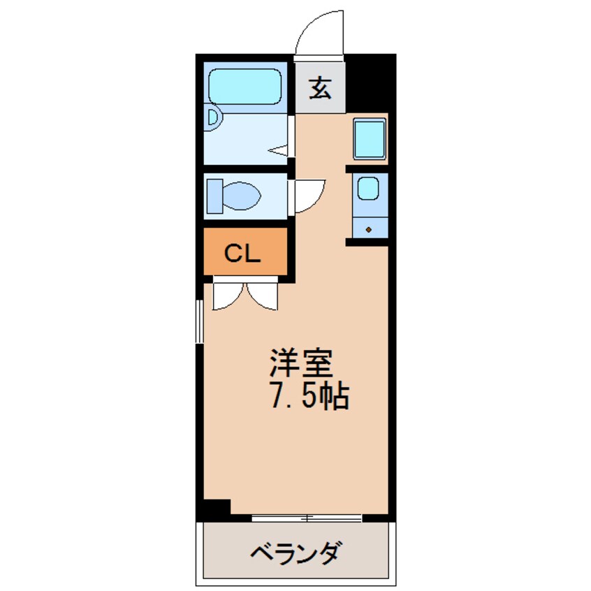 間取図 新栄ロイヤルビル