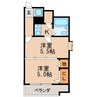 名古屋市営地下鉄東山線/新栄町駅 徒歩9分 8階 築36年 2Kの間取り