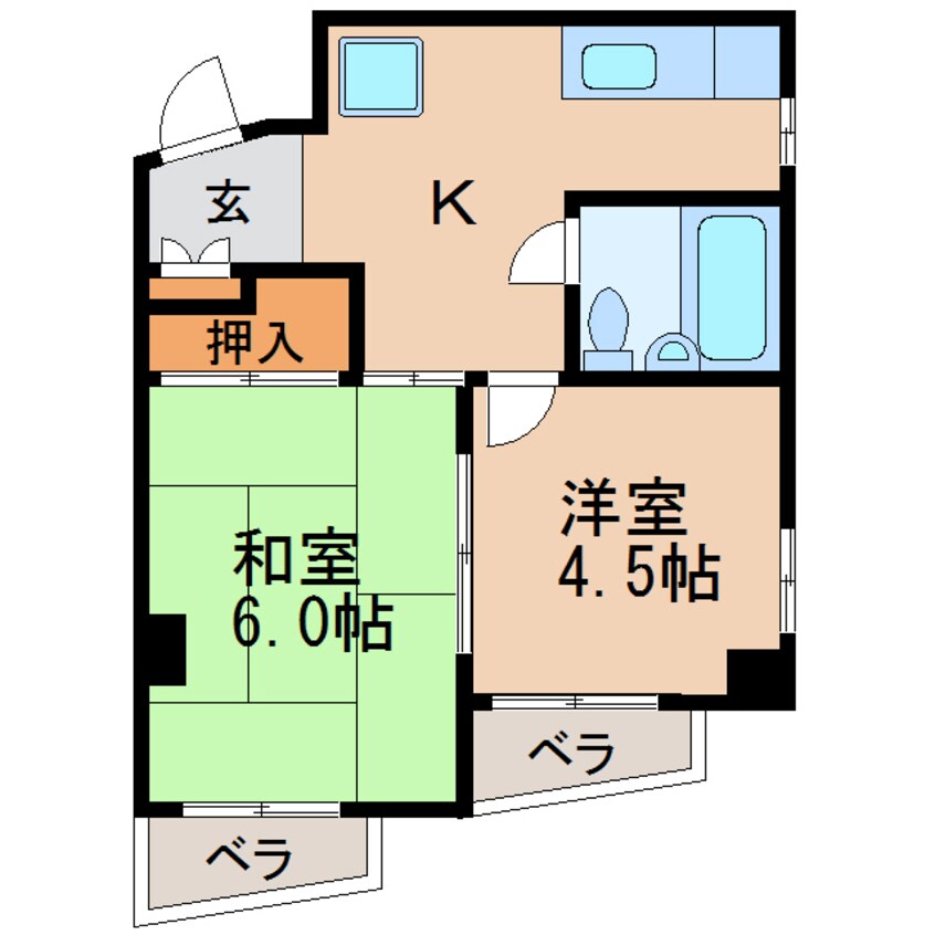 間取図 ウインズ泉