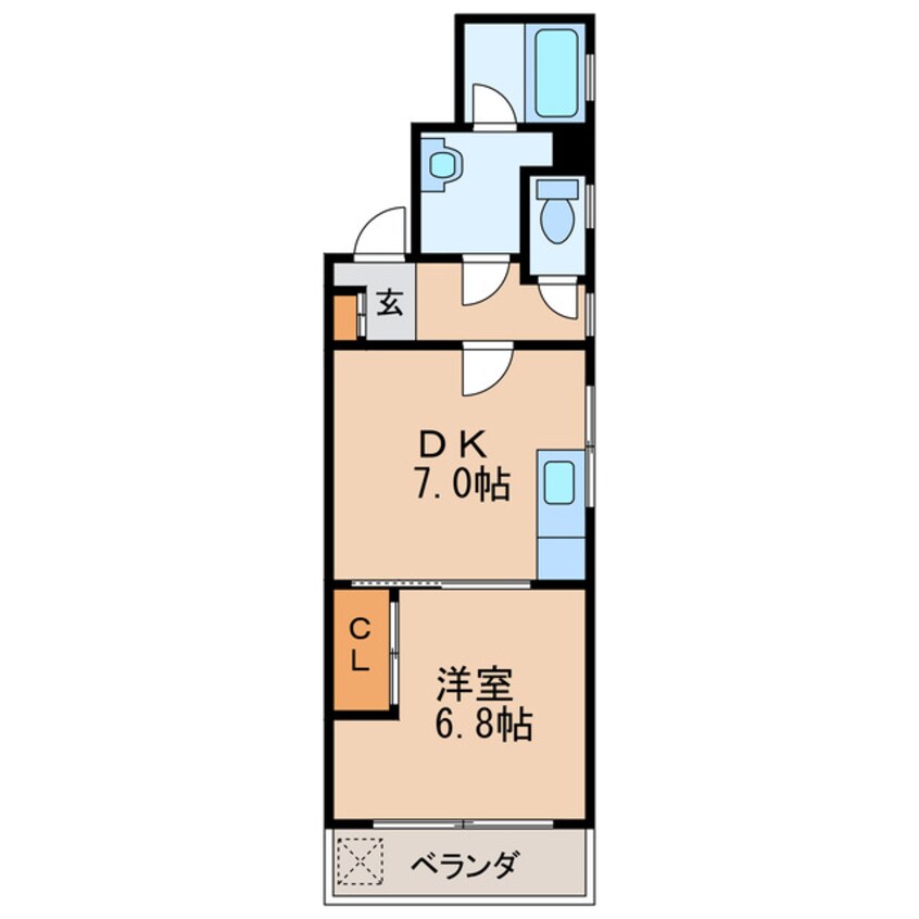 間取図 加納ハイツ