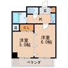 SLX葵 2Kの間取り