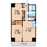 グレイシス葵 2LDKの間取り