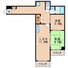 名古屋市営地下鉄桜通線/高岳駅 徒歩8分 3階 築37年 2LDKの間取り
