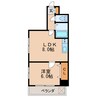 名古屋市営地下鉄桜通線/車道駅 徒歩4分 2階 築47年 1LDKの間取り