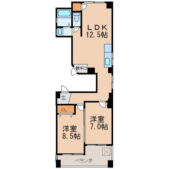 間取図 みやびビル