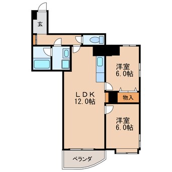 間取図 ディモーラ栄