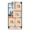 名古屋市営地下鉄名城線/矢場町駅 徒歩3分 3階 築38年 3DKの間取り