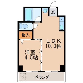 間取図 向陽ビル