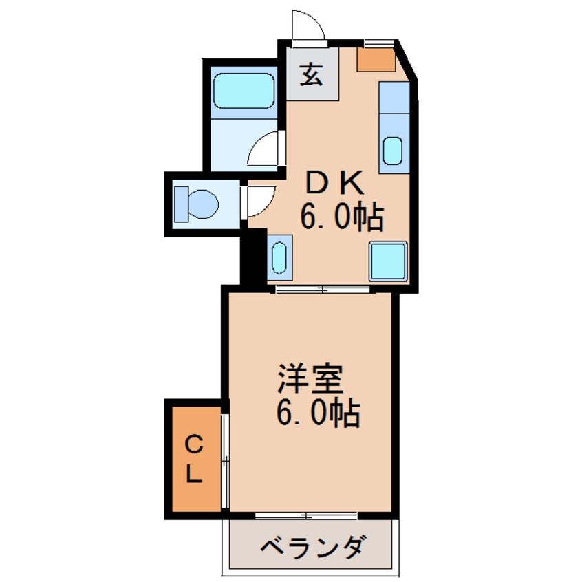 間取図 コーポグリーンハウス