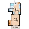 名古屋市営地下鉄名城線/矢場町駅 徒歩9分 4階 築47年 1DKの間取り